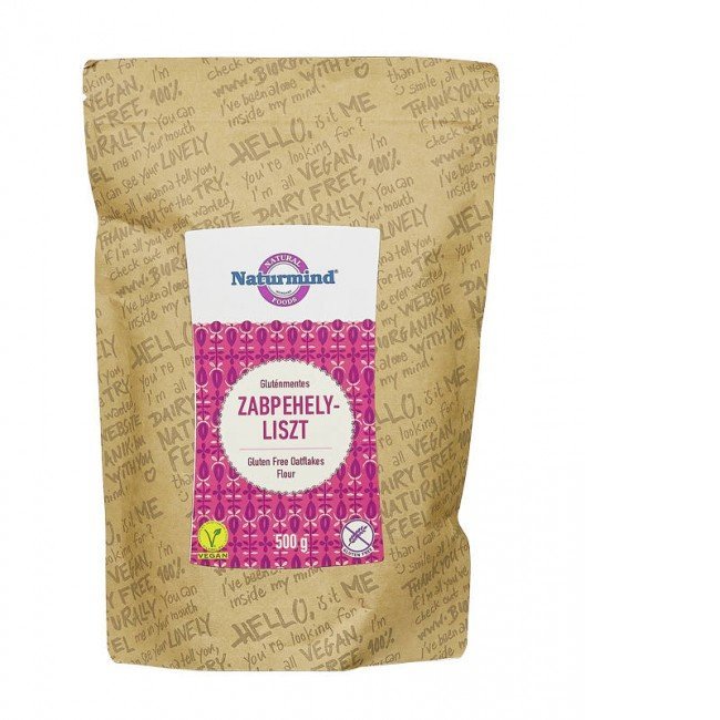 Naturmind zabpehelyliszt gluténmentes 500g