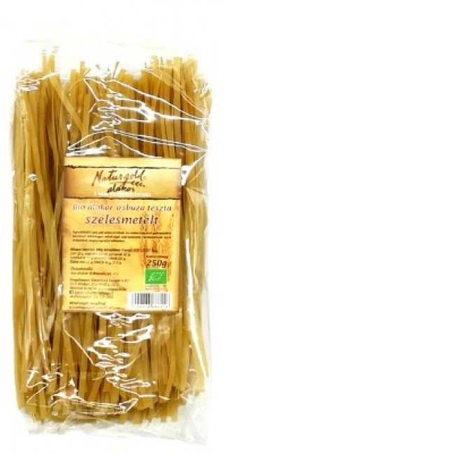 Naturwheat bio alakor tészta szélesmetélt 250g Naturwheat bio alakor tészta szélesmetélt 250g