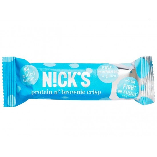 Nick's brownie protein szelet cukormentes 50g Nick's brownie protein szelet cukormentes 50g