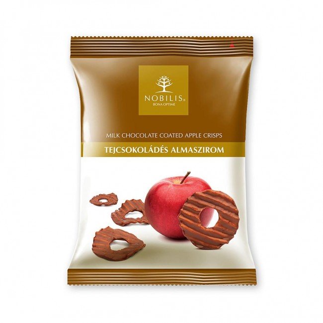 Nobilis almaszirom tejcsokoládés 50g Nobilis almaszirom tejcsokoládés 50g