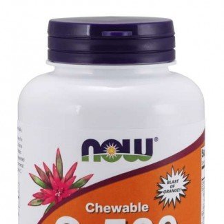 Now c-500 narancs ízű rágótabletta 100db