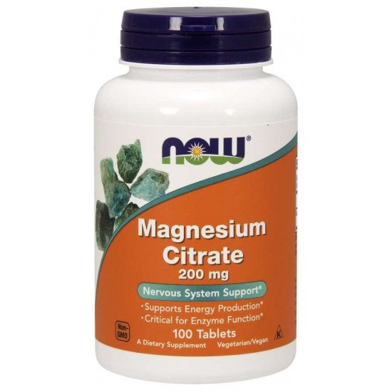 Now magnesium citrate tabletta 100db