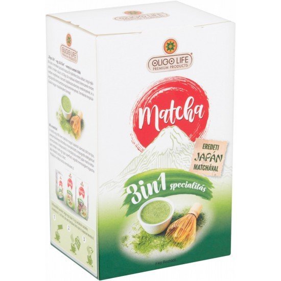 Oligo life matcha specialitás 3in1 6db 96g