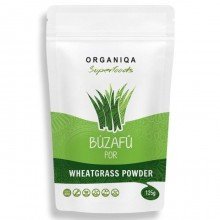 Organiqa 100% bio búzafű por - Raw Organic Wheatgrass Powder 125g