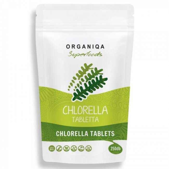 Organiqa bio chlorella tabletta 250db Organiqa bio chlorella tabletta 250db
