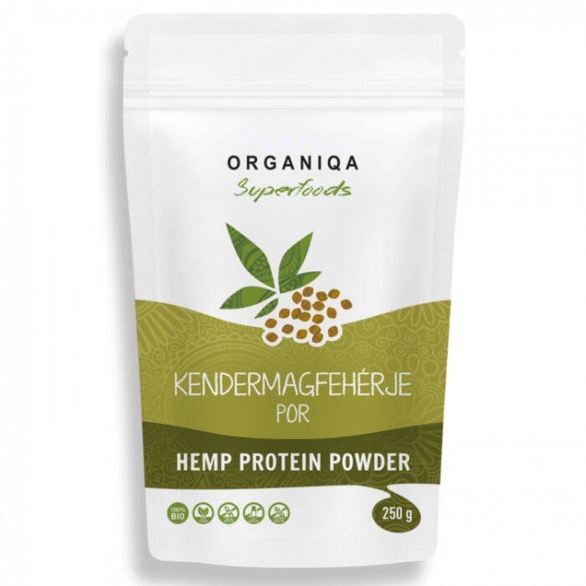 Organiqa bio hemp protein kendermag por 250g Organiqa bio hemp protein kendermag por 250g