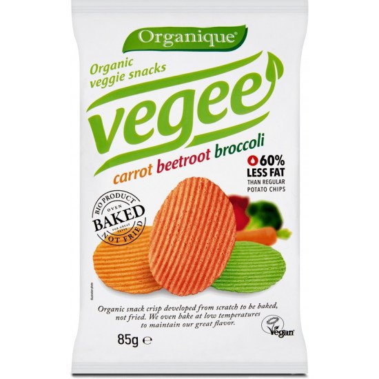 Organique bio vegee zöldséges chips 85g 