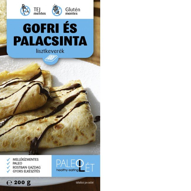 Paleolét gofri-palacsinta lisztkeverék 200g