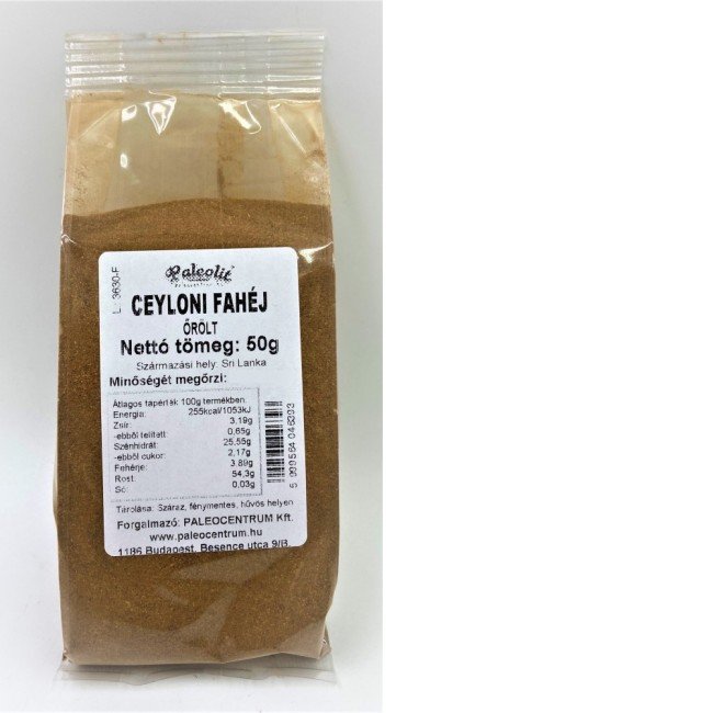 Paleolit ceyloni fahéj őrölt 50g