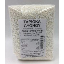 Paleolit tápiókagyöngy 1,5-2,5mm 500g