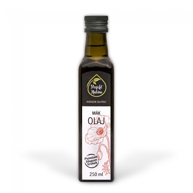 Perfekt natura hidegen sajtolt mákolaj 250ml Perfekt natura hidegen sajtolt mákolaj 250ml