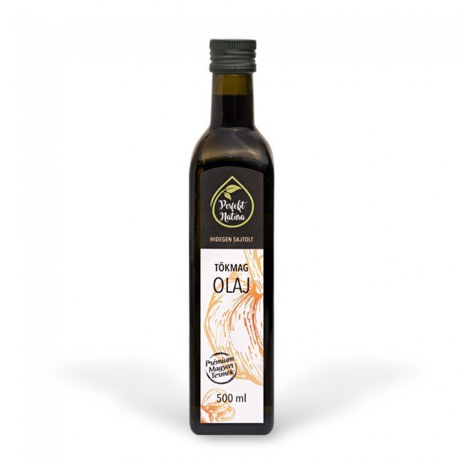 Perfekt natura hidegen sajtolt tökmag olaj 500ml