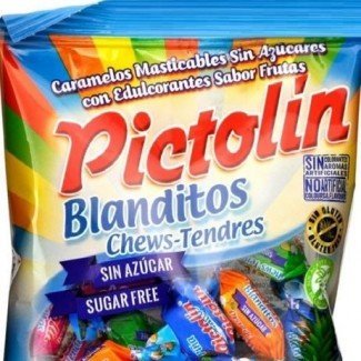 Pictolin blanditos cukormentes puhakaramell gyümölcsös 65g