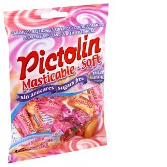 Pictolin cukormentes puhakaramell gyümölcsös 56g
