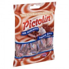 Pictolin cukormentes csokis cukorka 65g 
