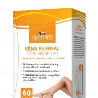 Priessnitz véna és érfal étrend-kiegészítő kapszula 30db