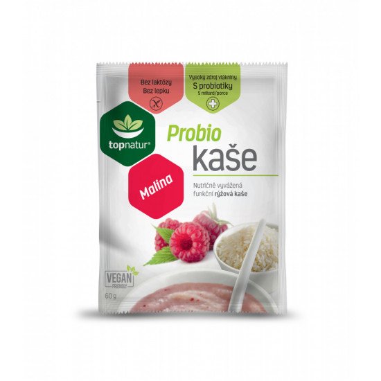 Topnatur Probio rizspuding kása málna 60g