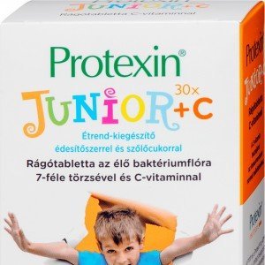 Protexin junior+c rágótabletta 30db
