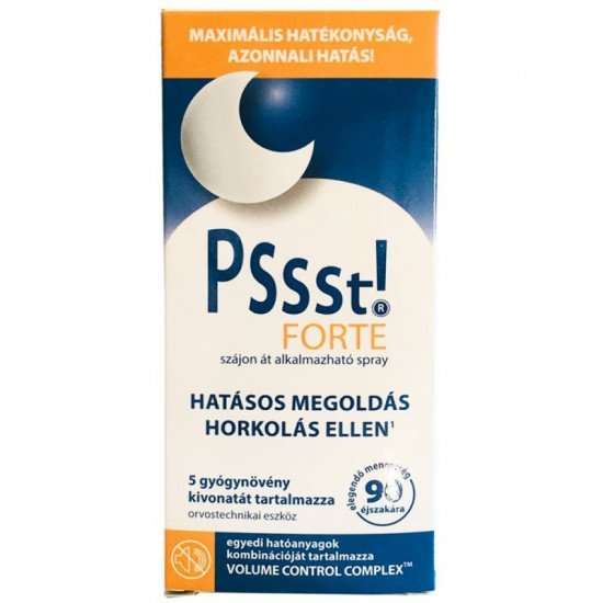 Pssst! FORTE horkolásgátló szájspray 25ml