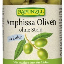 Rapunzel bio amphissa zöld magozott oliva 315g