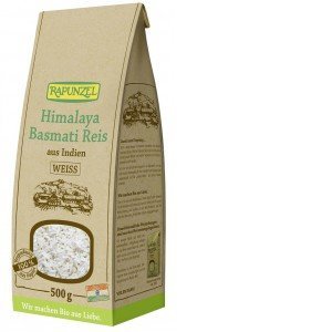 Rapunzel bio basmati rizs fehér 500g 