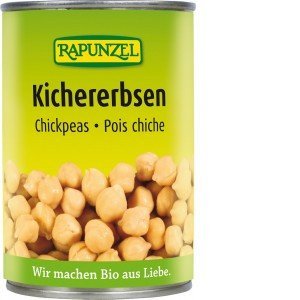 Rapunzel bio csicseriborsó sós lében 400g 