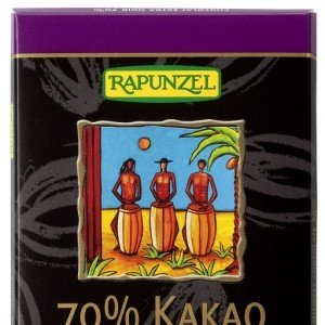 Rapunzel bio keserűcsokoládé 70% 80g 