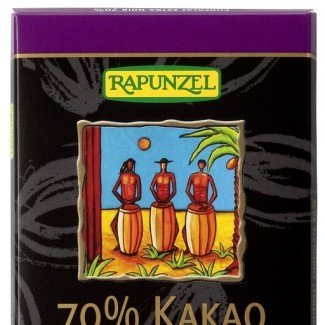 Rapunzel bio keserűcsokoládé 70% 80g 