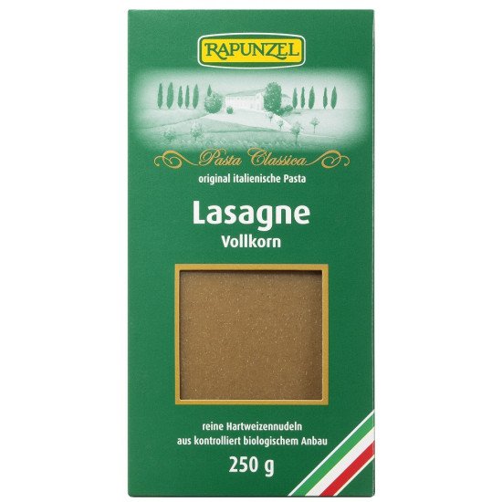 Rapunzel bio lasagne teljes kiörlésű 250g 