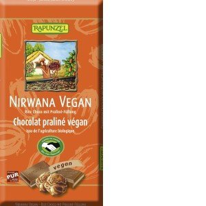 Rapunzel bio nirwana vegán csokoládé 100g
