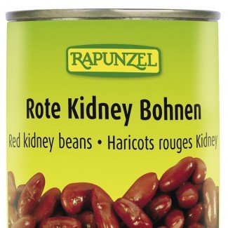 Rapunzel bio vörös kidney bab sós lében 400g 