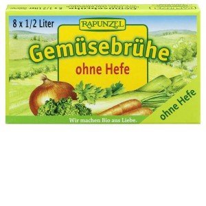 Rapunzel bio zöldségleveskocka él. nélk. 8db