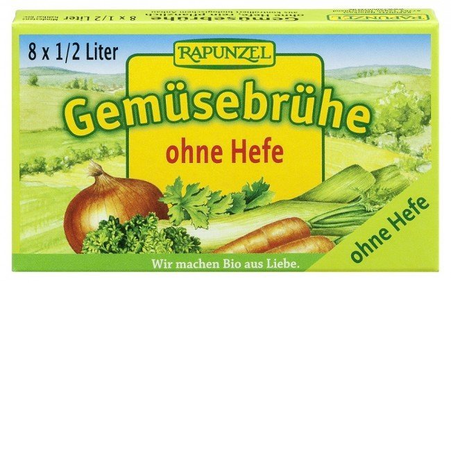 Rapunzel bio zöldségleveskocka él. nélk. 8db