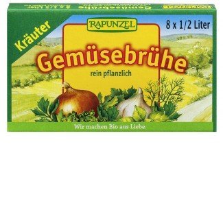 Rapunzel bio zöldségleveskocka füszeres 8db