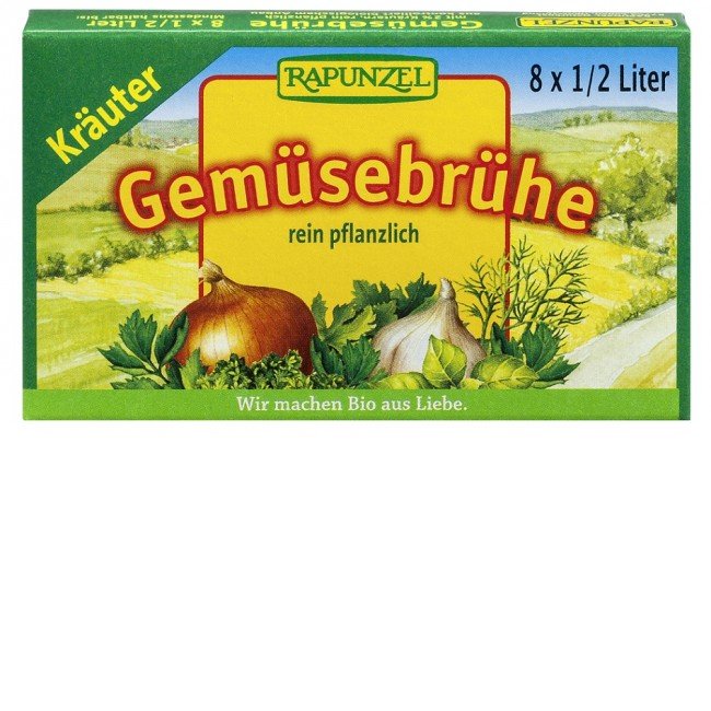 Rapunzel bio zöldségleveskocka füszeres 8db