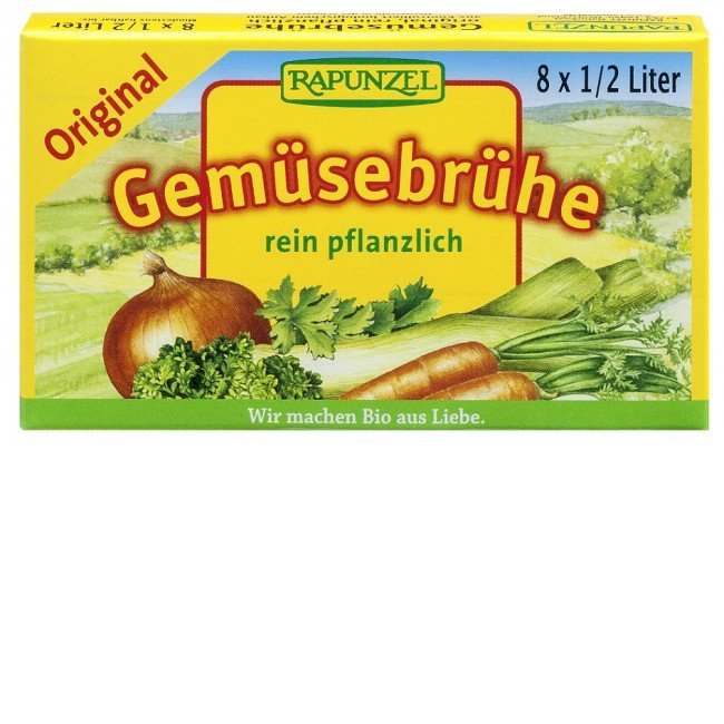 Rapunzel bio zöldségleveskocka originál 8db