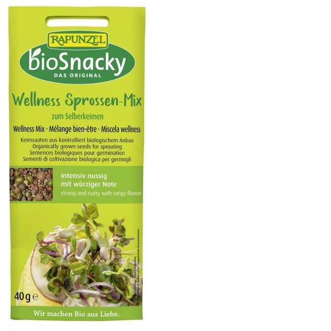 Rapunzel biosnacky csíramagkeverék wellness 40g
