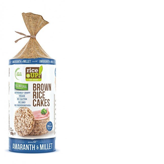 Rice up puffasztott rizs szelet köles-amarant 120g