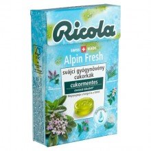 Ricola cukor alpin fresh 40g