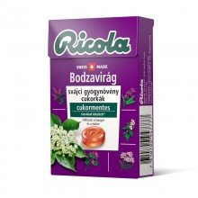 Ricola cukor bodza 40g