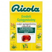 Ricola cukor eredeti gyógynövény 40g