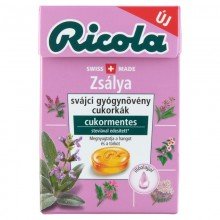 Ricola cukor zsálya 40g