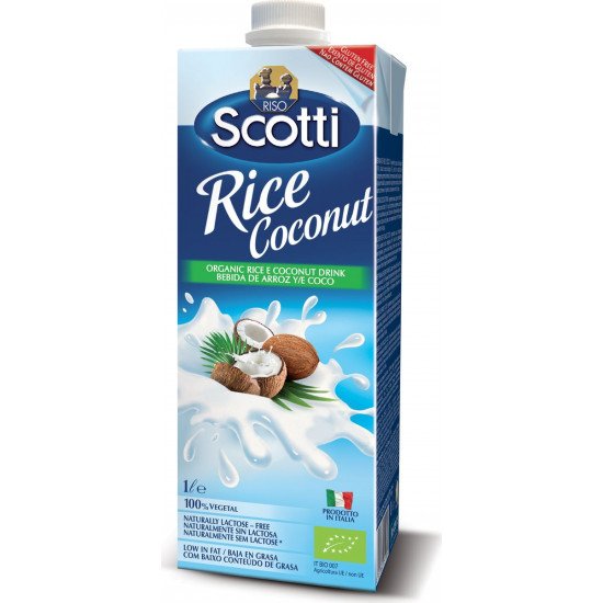 Riso scotti bio rizsital kókuszos 1000ml