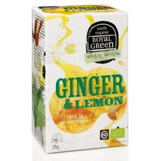 Royal green bio tea gyömbér - citrom 16filter