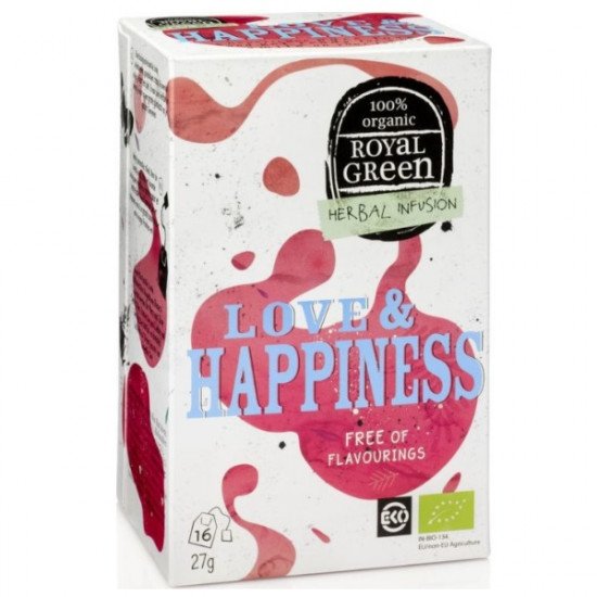 Royal green bio tea love-happiness 16filter