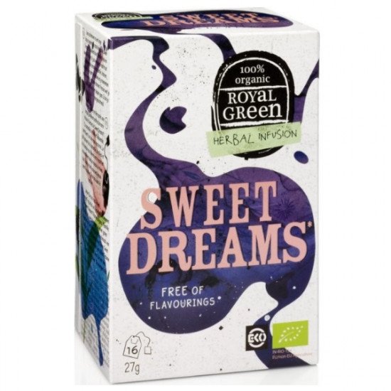 Royal green bio tea sweet dreams 16filter