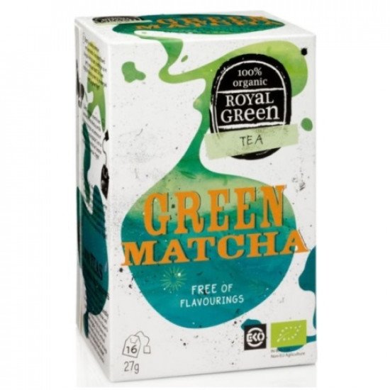 Royal green bio tea zöld matcha 16filter