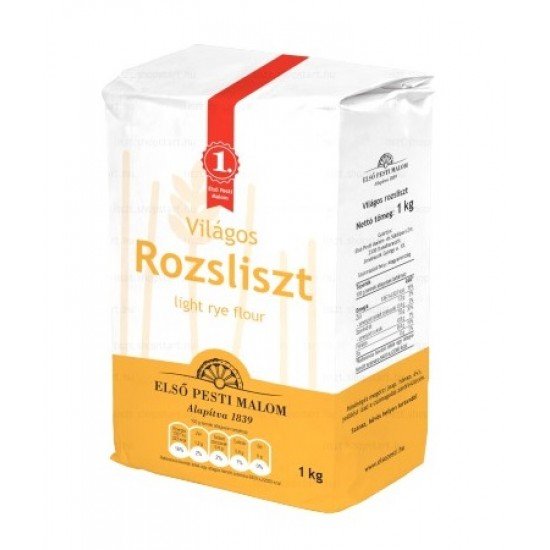 Rozsliszt rl-90 világos ferencárosi 1000g 