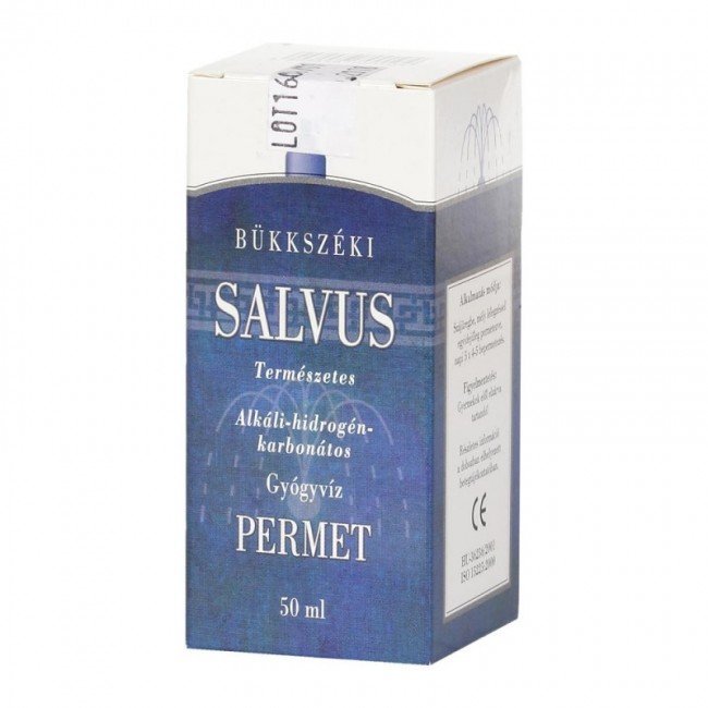 Salvus gyógyviz permet /Kék/ 50ml