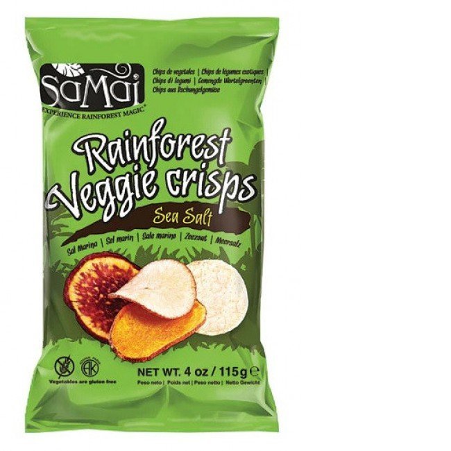 Samai rainforest zöldség chips tengeri sós 115g